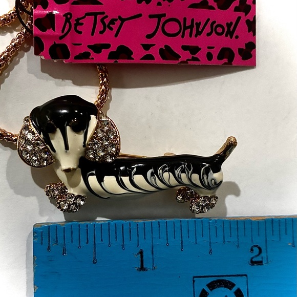 DACHSHUND PUPPY DOG NECKLACE Betsey Johnson inspired - Picture 7 of 10